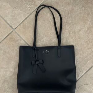 Kate Spade Elegant Black Tote with Bow